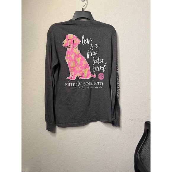 Simply Southern Long Sleeve Shirt Womens‎ Size Small - Picture 2 of 4